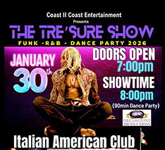 Award-winning singer, songwriter and entertainer Anthony Nunziata makes a rare Las Vegas appearance for an exclusive concert at the Italian American Club on Friday, February 7, 2025. Performing over 400 concerts the past decade all around the world, classically-trained tenor Nunziata has performed sold-out shows at venues including the legendary Café Carlyle in New York City and Carnegie Hall with The New York Pops Orchestra. 